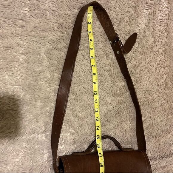 Original Ruitertassen brown leather crossbody briefcase satchel Bag - Picture 15 of 15